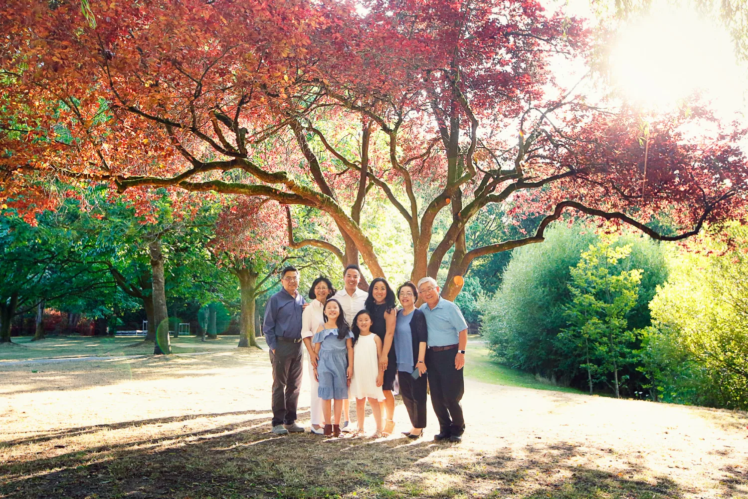 Three Generations, Barefoot Sand, and a Vancouver Beach Session
