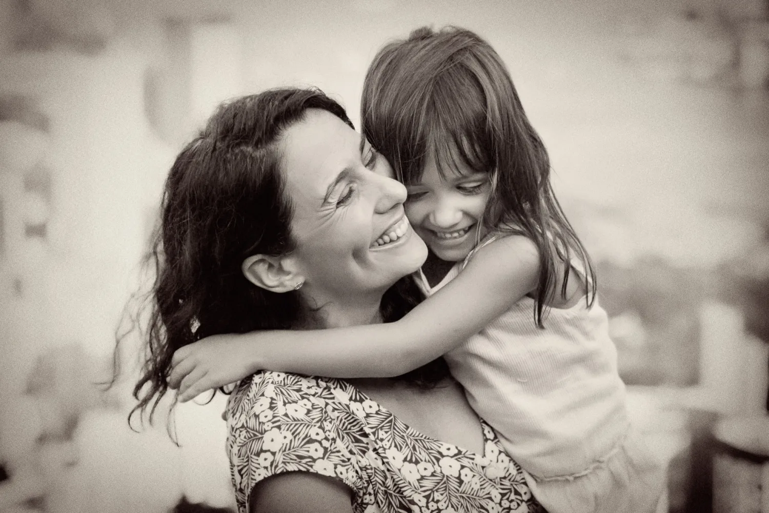 A wider family portrait with all five at the hidden Hong Kong viewpoint