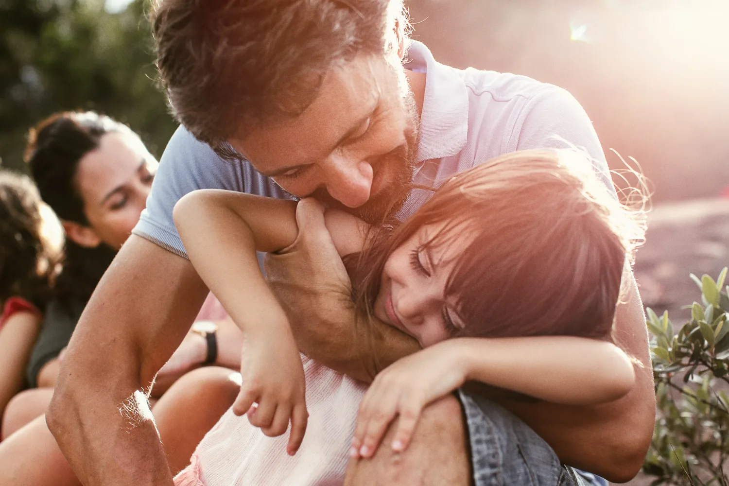 Alex and Laurence together during the family session at the secret Hong Kong location