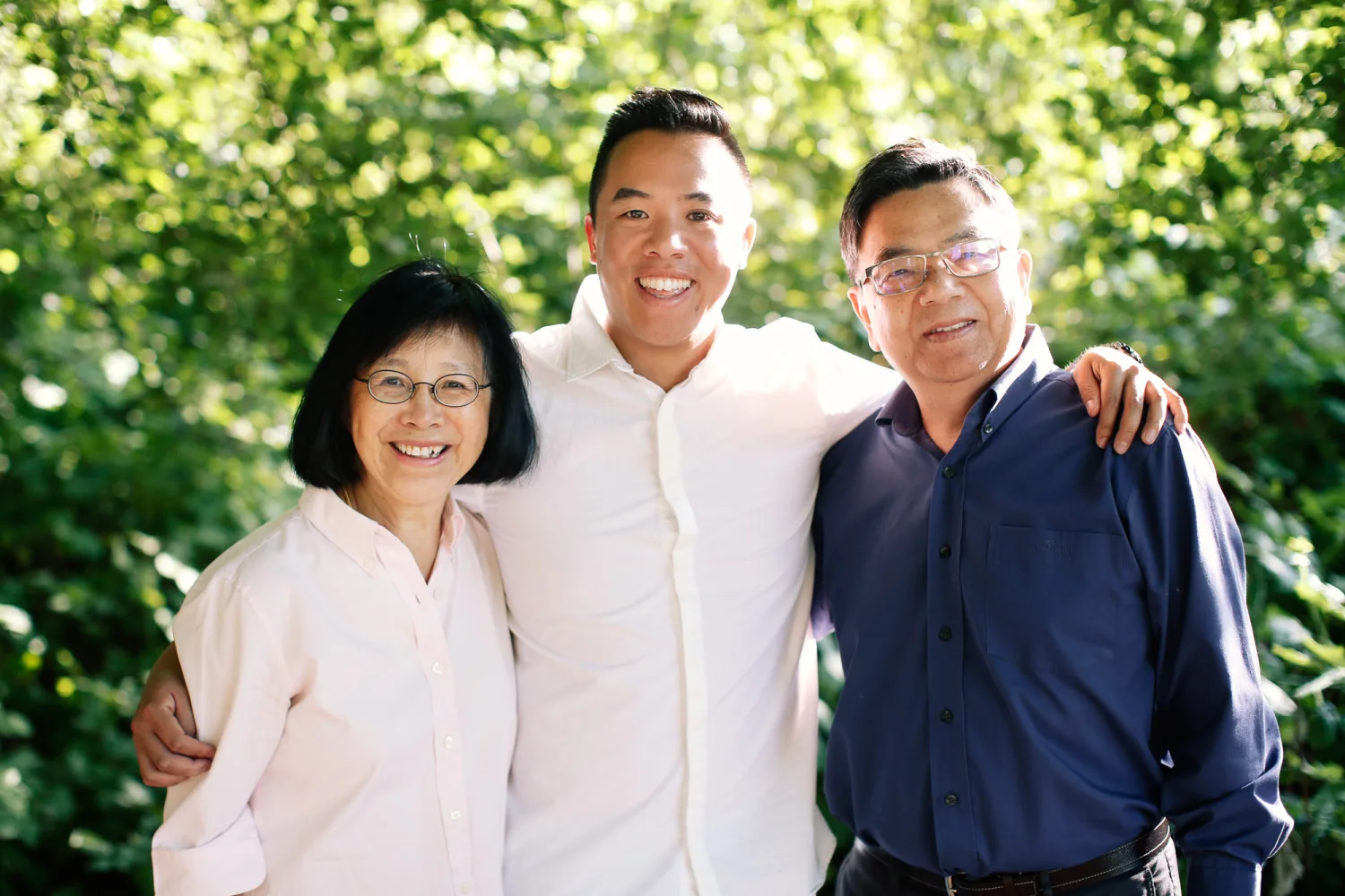 Playful close-up of one of the sisters during the family beach shoot